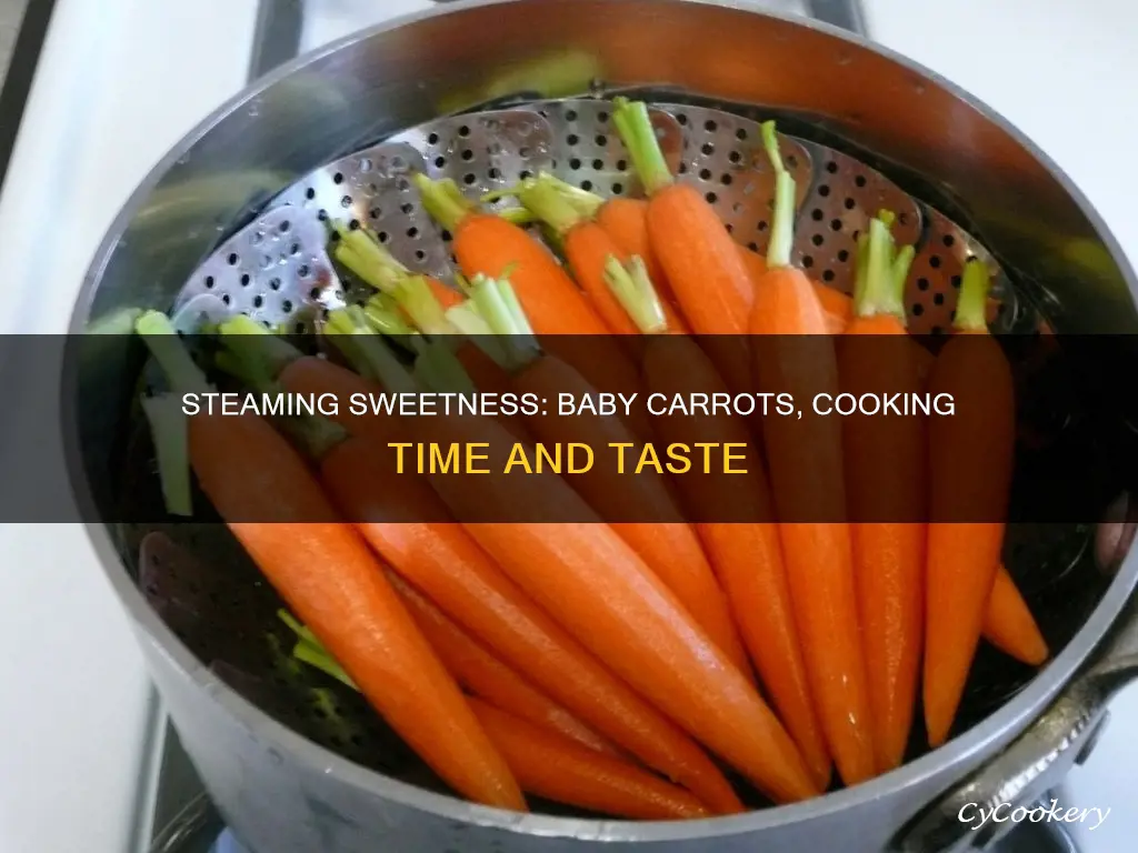 how long to cook steamed baby carrots