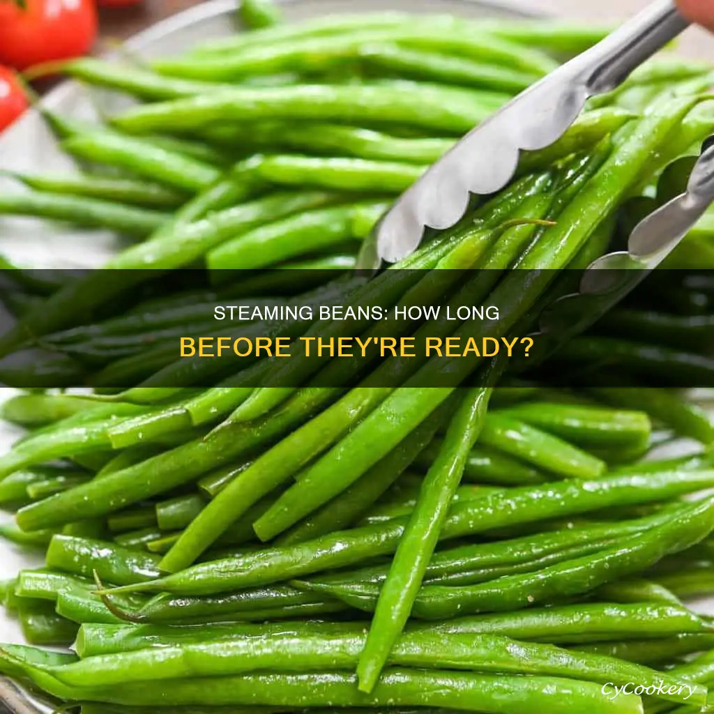 how long to cook steamed beans