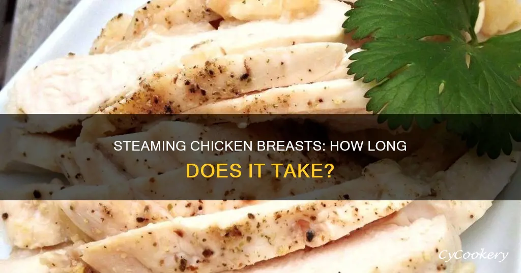 how long to cook steamed chicken breast