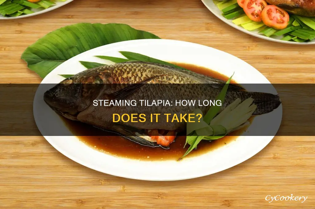 how long to cook steamed tilapia