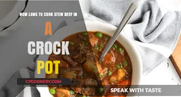 Stew Beef: Crock-Pot Cooking Time and Tips