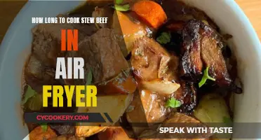 Air Fryer Stew Beef: Cooking Time Perfection