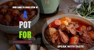 Stew Cooking Time: How Long Until Done?