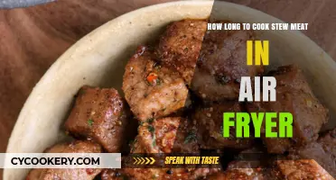 Perfectly Cooked Stew Meat: Air Fryer Times Revealed