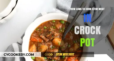 Stew Meat in a Crock Pot: Cooking Time Perfection