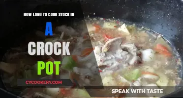 Simmering Stocks: Crock Pot Cooking Time