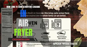 Air Frying Stouffer's Lasagna: How Long Does It Take?