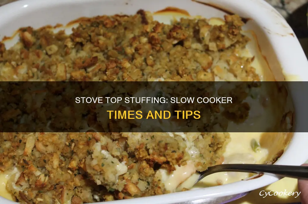 how long to cook stove top stuffing in crock pot