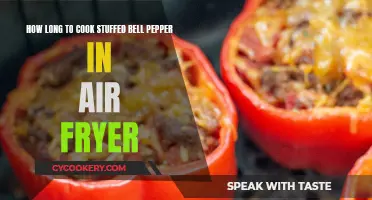 Perfectly Cooked Stuffed Peppers: Air Fryer Time Guide