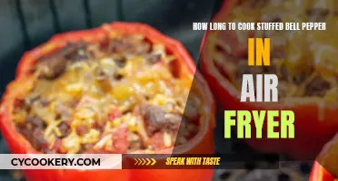 Air-Fryer Stuffed Bell Peppers: Quick, Easy, and Delicious!