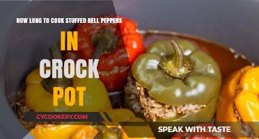 Crock Pot Cooking: Stuffed Bell Peppers Perfection