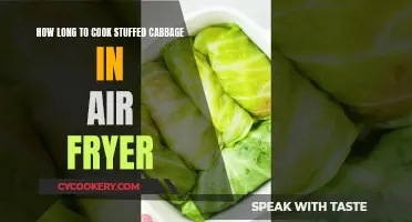 Perfectly Cooked Stuffed Cabbage: Air Fryer Time Guide