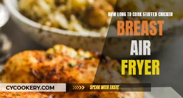 Perfectly Cooked Stuffed Chicken Breast: Air Fryer Time Guide