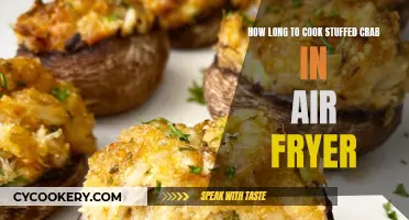 Air-Fryer Crab Delicacy: Cooking Time for Perfection