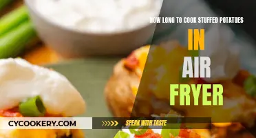 Air Fryer Magic: Perfectly Cooked Stuffed Potatoes in Minutes