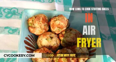 Air Fryer Stuffing Balls: Cooking Time Perfection