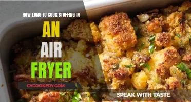 Air Fryer Stuffing: Cooking Time and Tips
