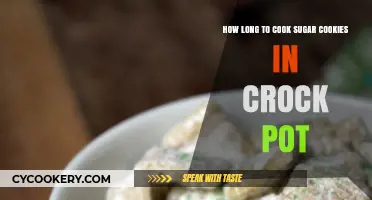 Crock Pot Sugar Cookies: Timing for Perfection