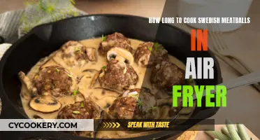 Air Fryer Swedish Meatballs: Quick, Easy, and Delicious!