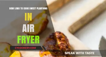 Air-Fried Sweet Plantains: Perfectly Golden in 15 Minutes