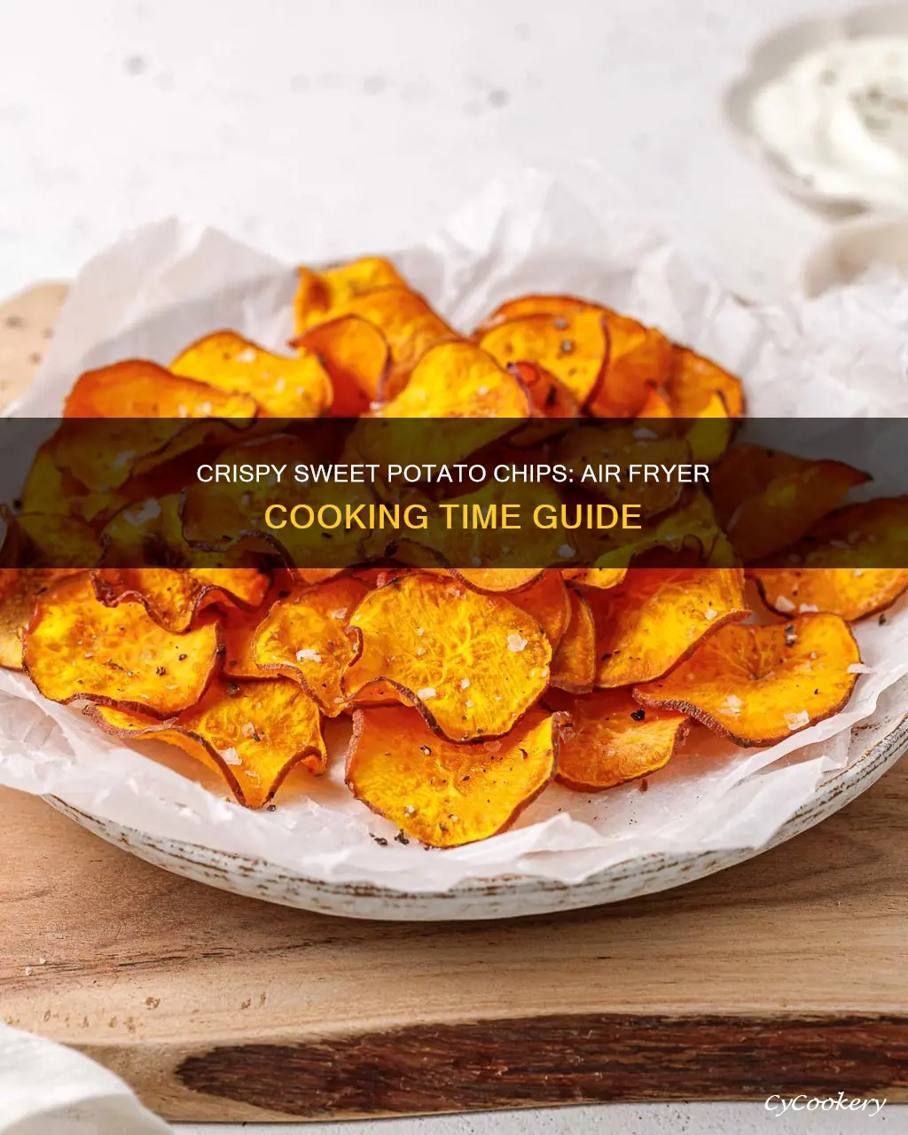 how long to cook sweet potato chips in air fryer