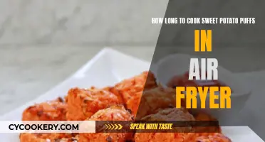 Air Fryer Sweet Potato Puffs: Perfect Cooking Time Revealed