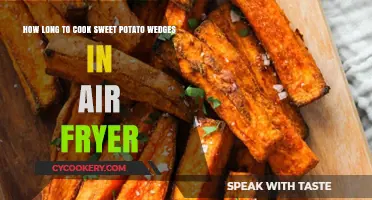 Crispy Sweet Potato Wedges: Air Fryer Perfection in Minutes