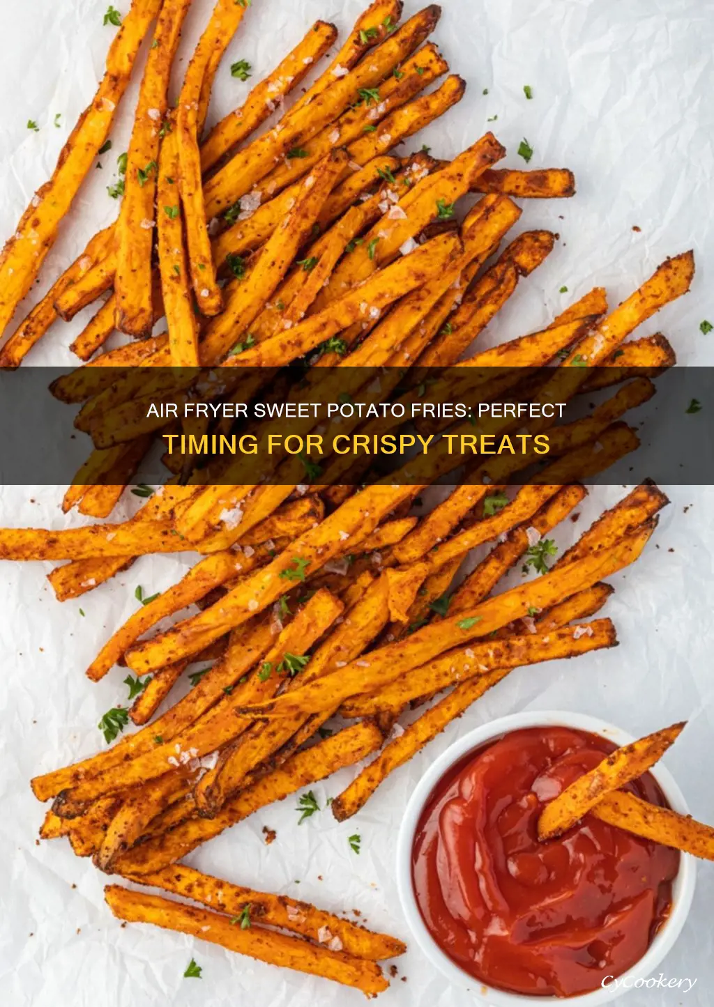 how long to cook sweet potatoe frries in air fryer