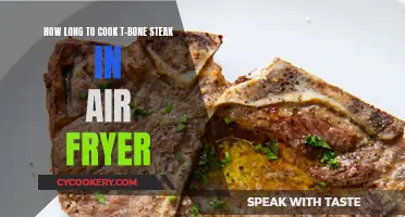 T-Bone Steak Perfection: Air Fryer Cooking Time Guide