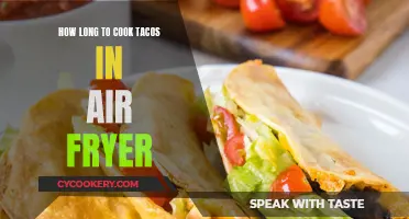 Tasty Tacos: Air Fryer Cooking Time Guide