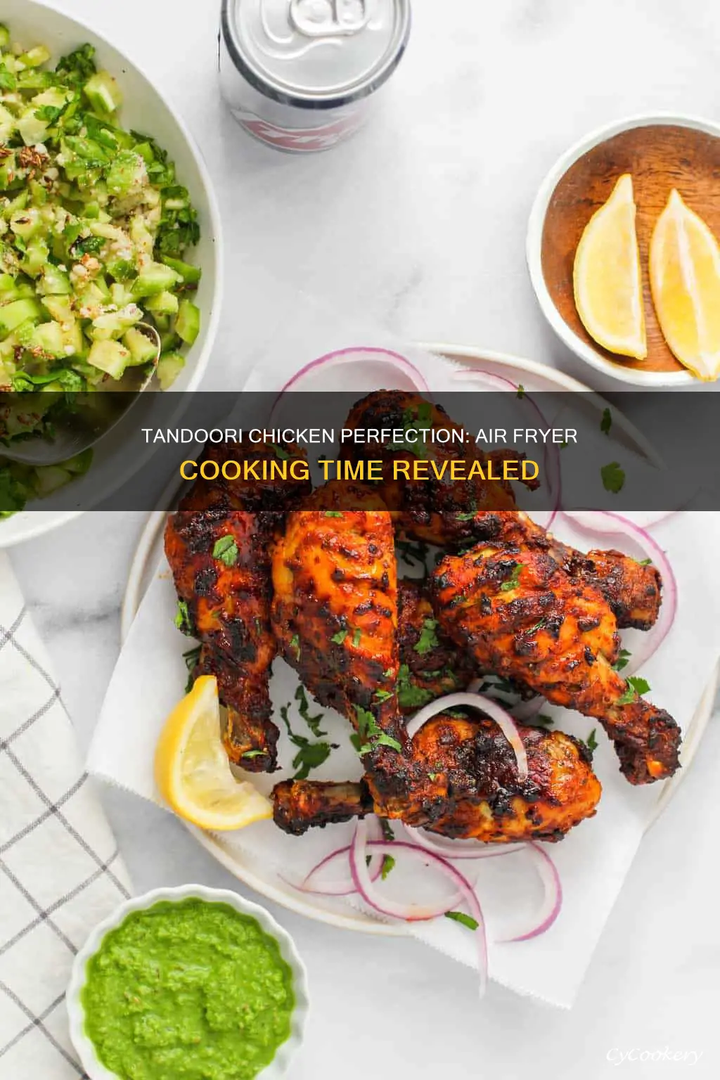 how long to cook tandoori chicken in air fryer