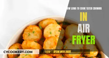 Crispy Tater Crowns: Air Fryer Perfection in 15 Minutes