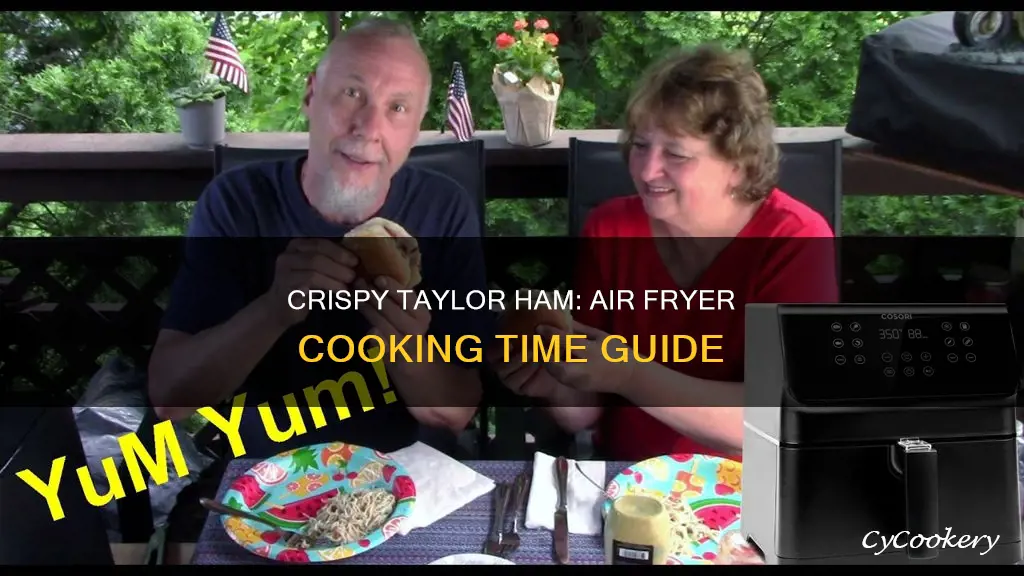 how long to cook taylor ham in air fryer