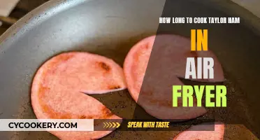 Air Fryer Taylor Ham: Cooking Time Perfection