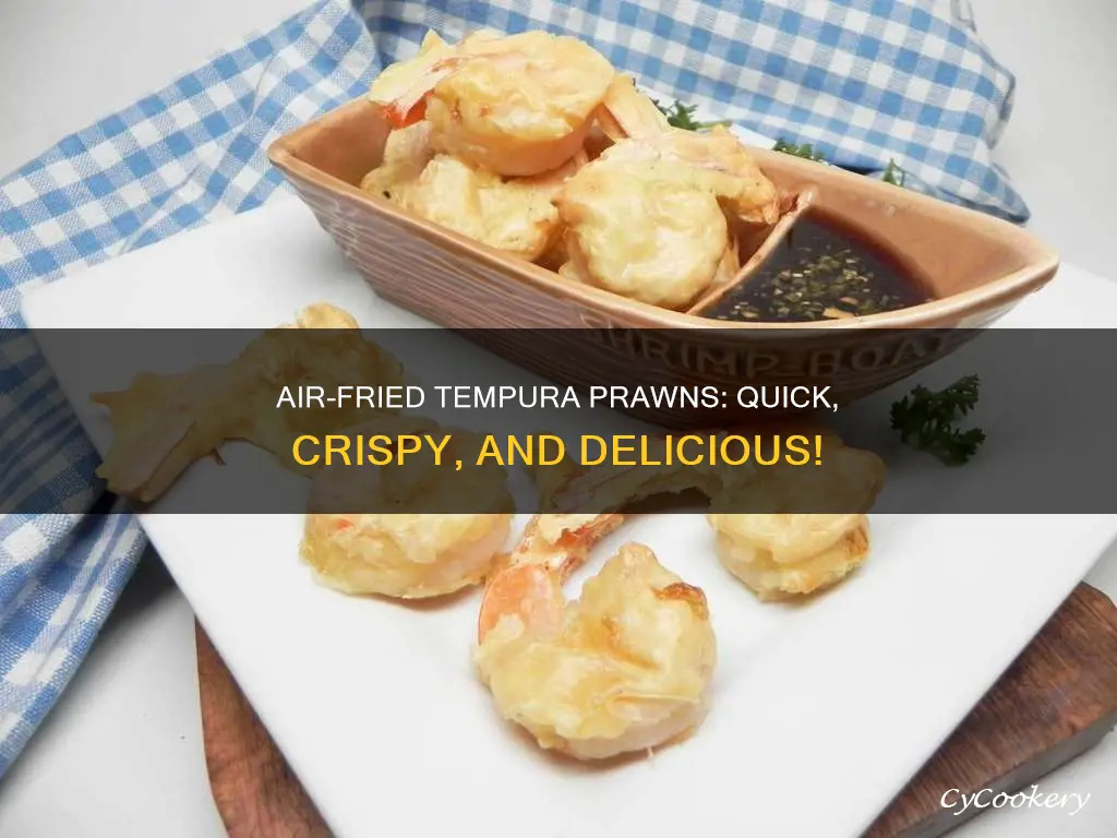 how long to cook tempura prawns in air fryer