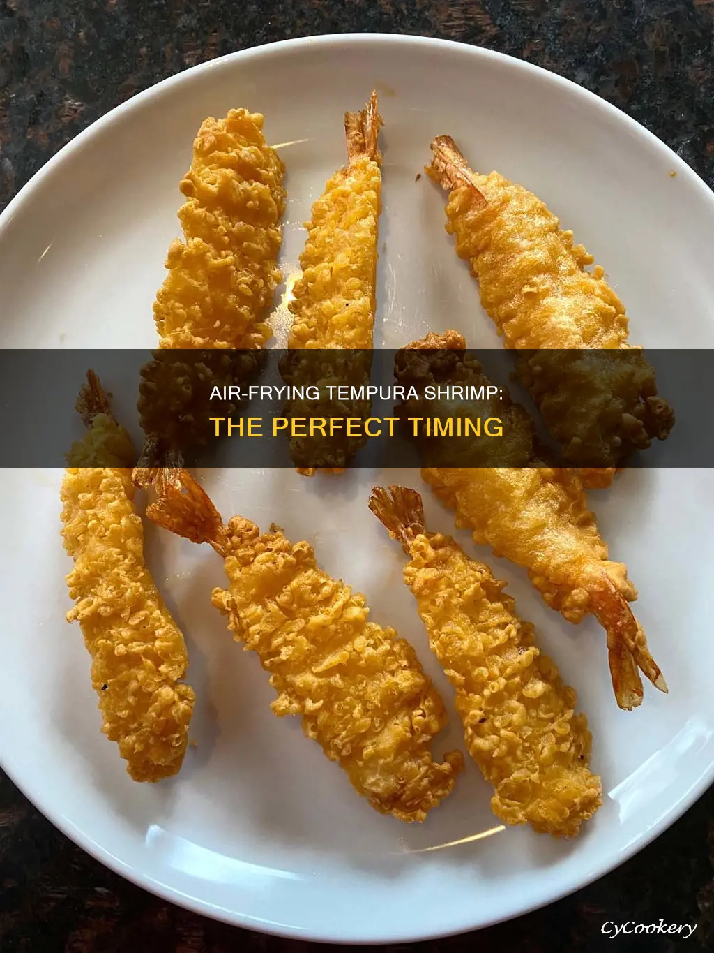 how long to cook tempura shrimp in air fryer