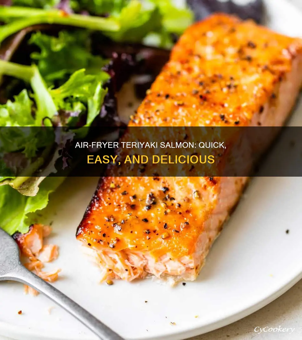 how long to cook teriyaki salmon in air fryer