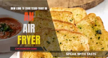 Air Fryer Texas Toast: Perfect Timing for Crunchy Bread