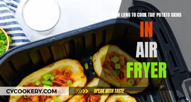 Crispy Potato Skins: Air Fryer Cooking Time Guide