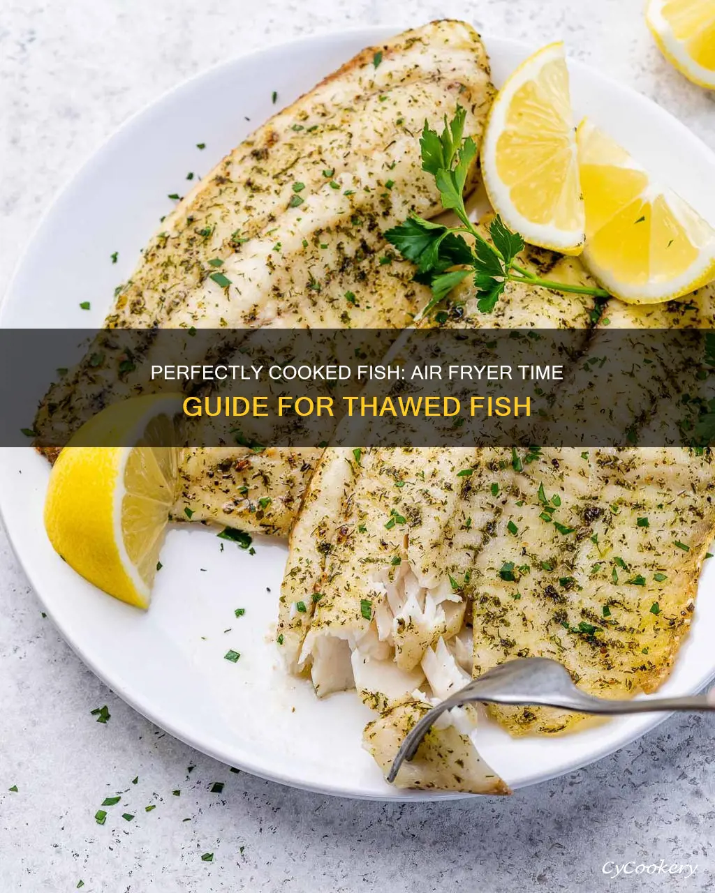 how long to cook thawed fish in air fryer