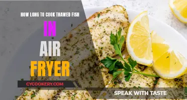 Air Fryer Cooking Times for Thawed Fish