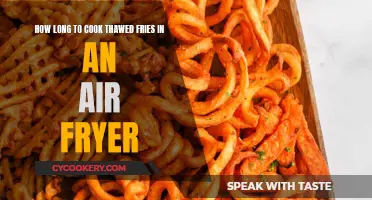 Air Fryer Cooking Time for Thawed Fries