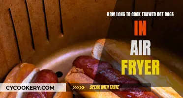 Hot Dog Heaven: Air Fryer Cooking Time for Thawed Dogs