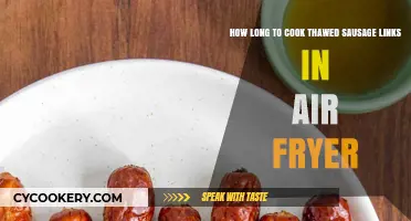 Air Fryer Sausage Links: Quick & Easy Cooking Times for Thawed Links