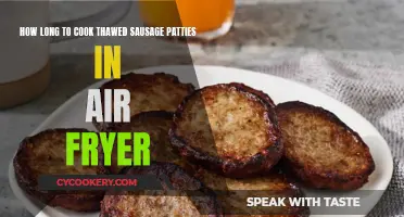 Air Fryer Sausage Patties: Quick, Easy, Crispy Breakfast