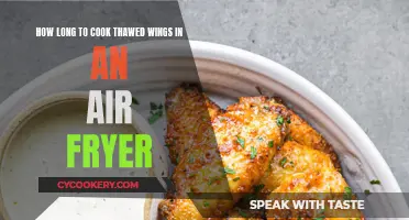 Air Fryer Wings: Cooking Time for Thawed Wings