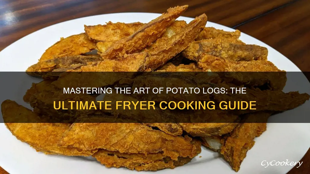 how long to cook the perfect potato logs fryer