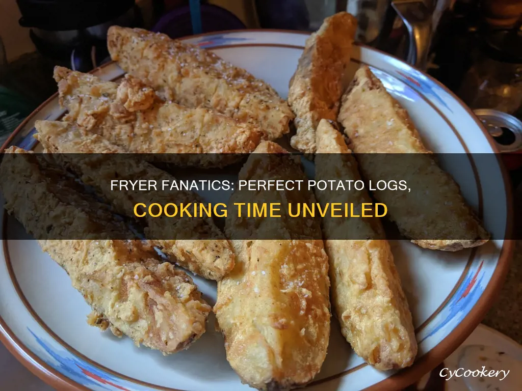 how long to cook the perfect potato logs fryer