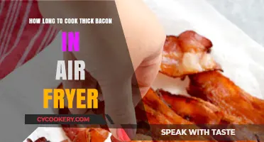 Crispy Bacon Transformation: Air Fryer Cooking Times for Thicker Cuts