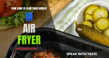 Air-Frying Thick Burgers: The Perfect Timing Guide